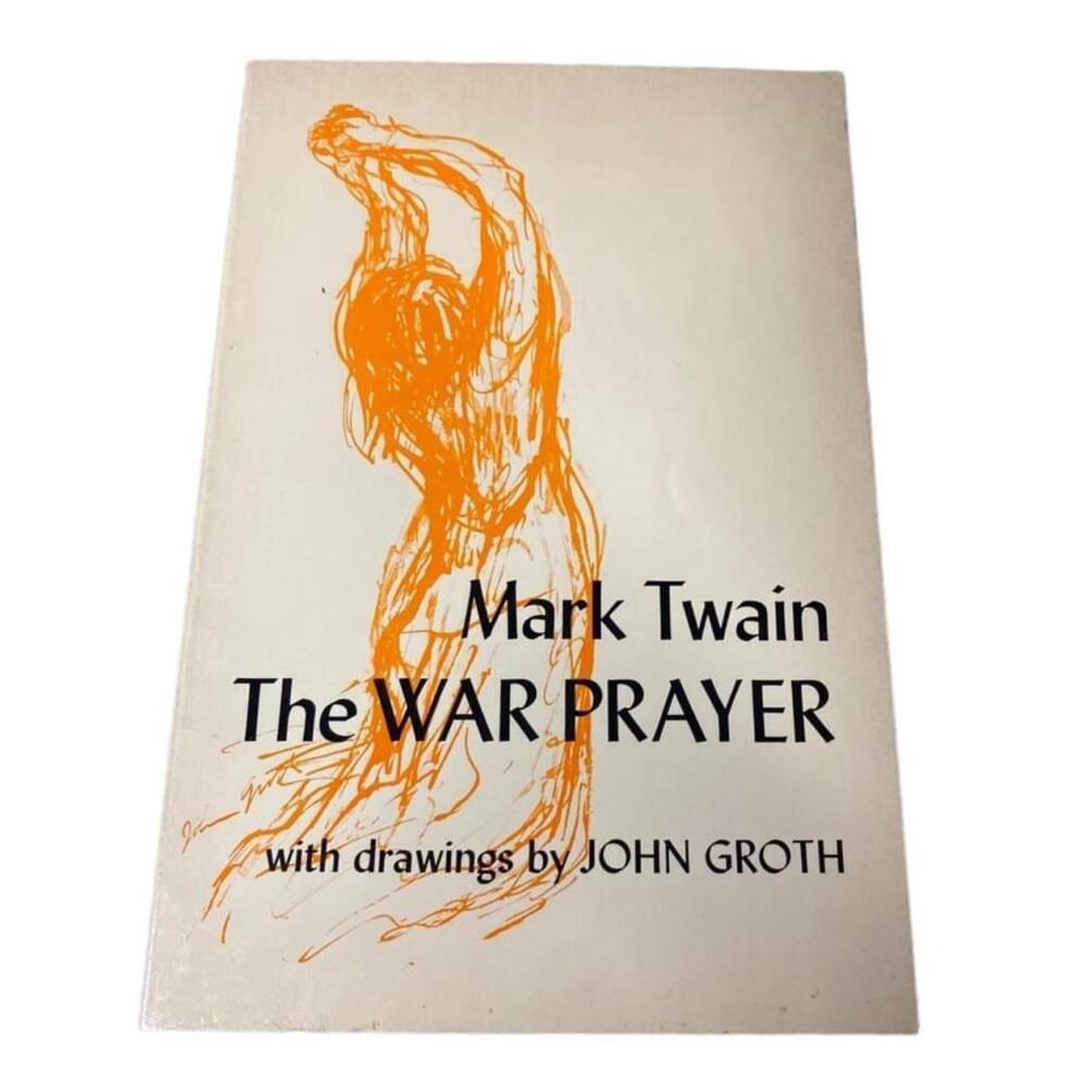 War Prayer, a novel by Mark Twain. Vintage paperback